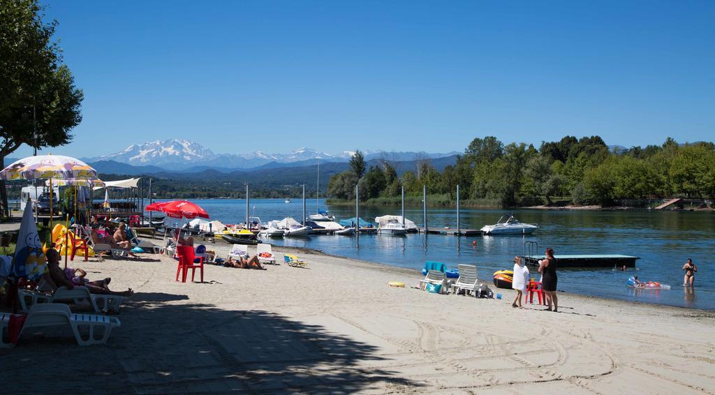 Camping Italia Lido Castelletto sopra Ticino Kültér fotó